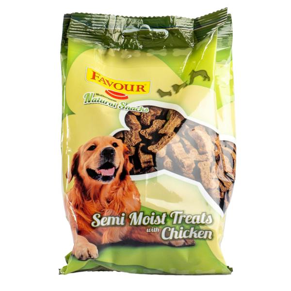 Favour Semi Moist Dog Treats with Chicken