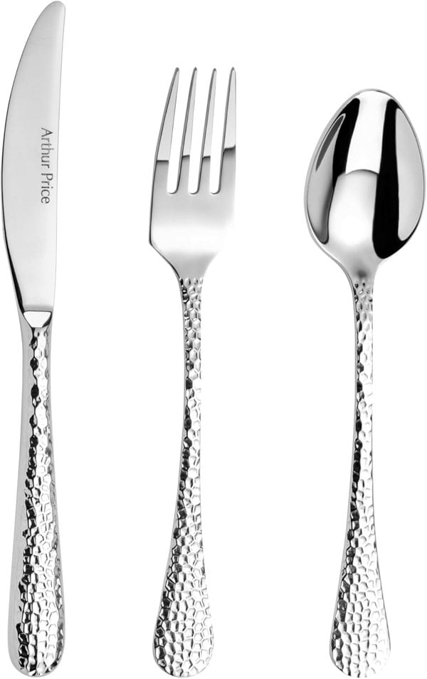 Arthur Price 'Avalon' Stainless Steel Gift Boxed Cutlery Childrens Set Knife Fork Spoon