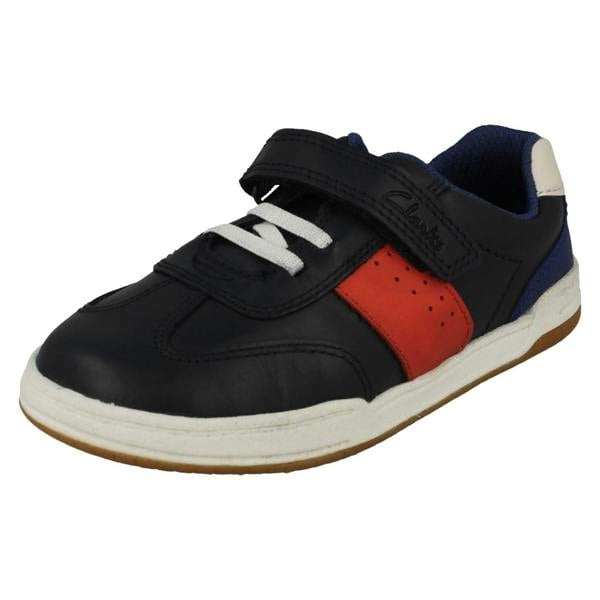 Clarks Boys Clarks Low-Top Sporty Style Trainers - Fawn Family