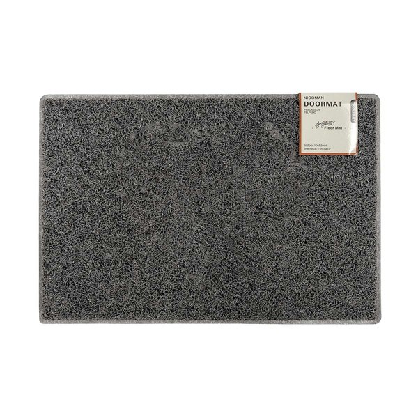 Oseasons Plain Large Doormat in Grey