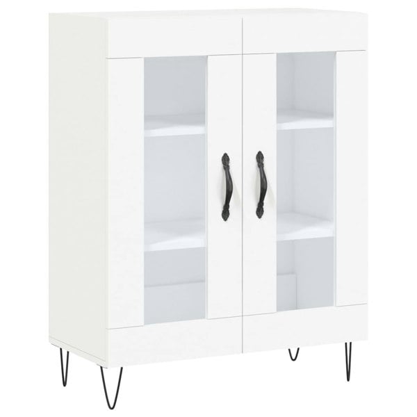 Berkfield Highboard White 69.5x34x180 cm Engineered Wood