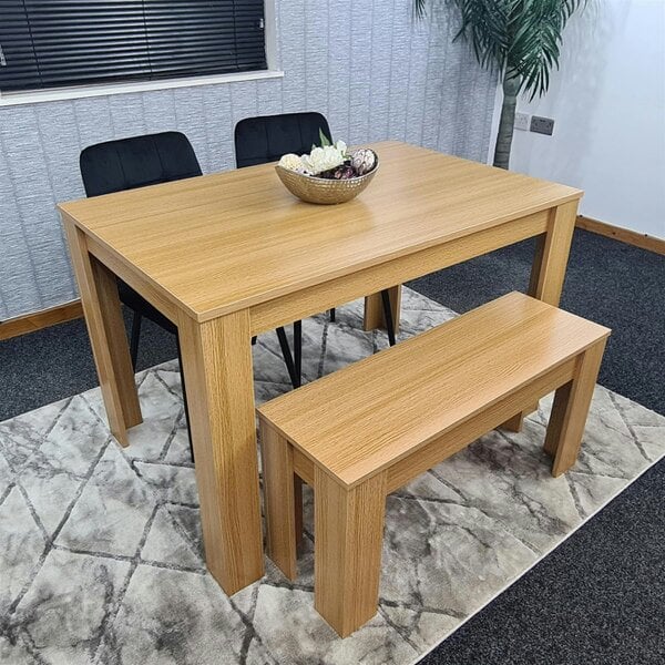 Kosy Koala Dining Table Set with 2 Chairs Dining Room and Kitchen table set of 2, and Bench