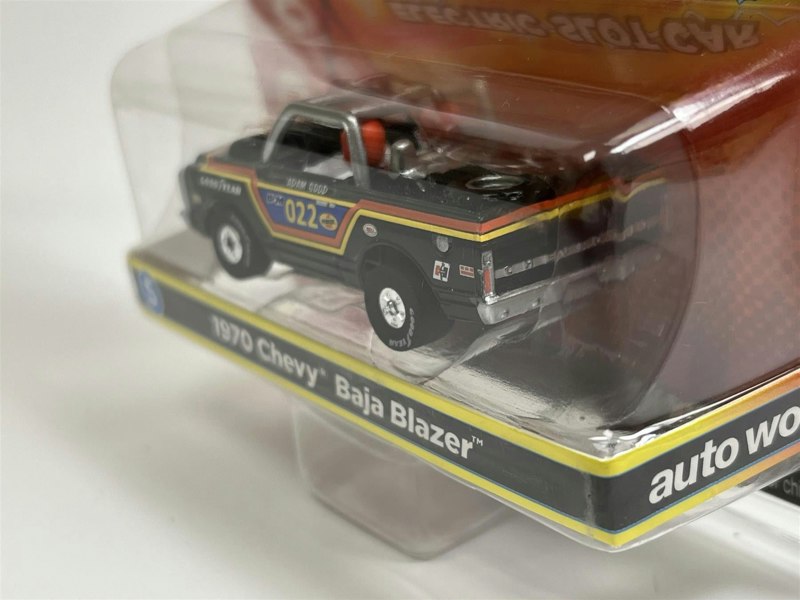 Auto World Slot Cars 1970 Chevy Baja Blazer Black Thunderjet Ultra G HO Slot Car SC367-5