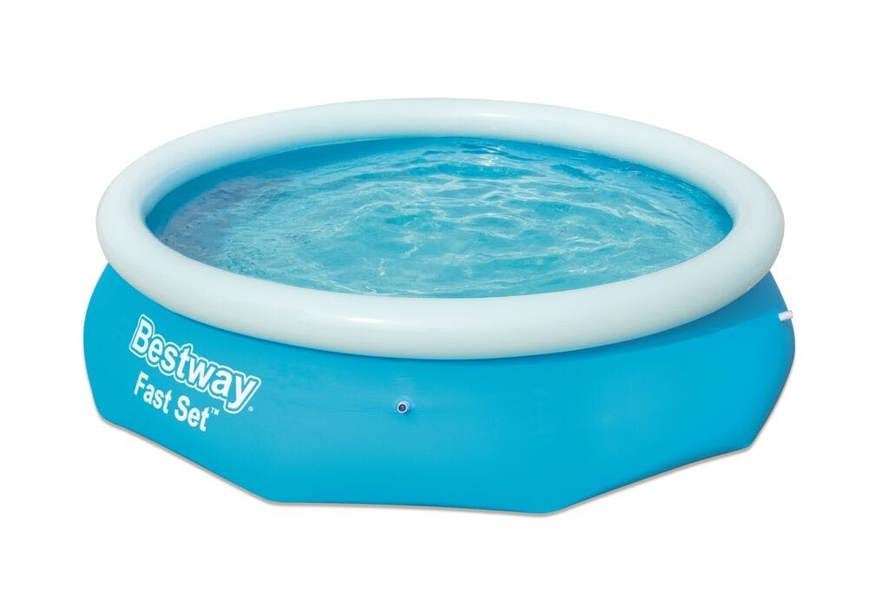 Imperfect Bestway Fast Set Portable Outdoor Inflatable Swimming Pool - 10ft x 30in