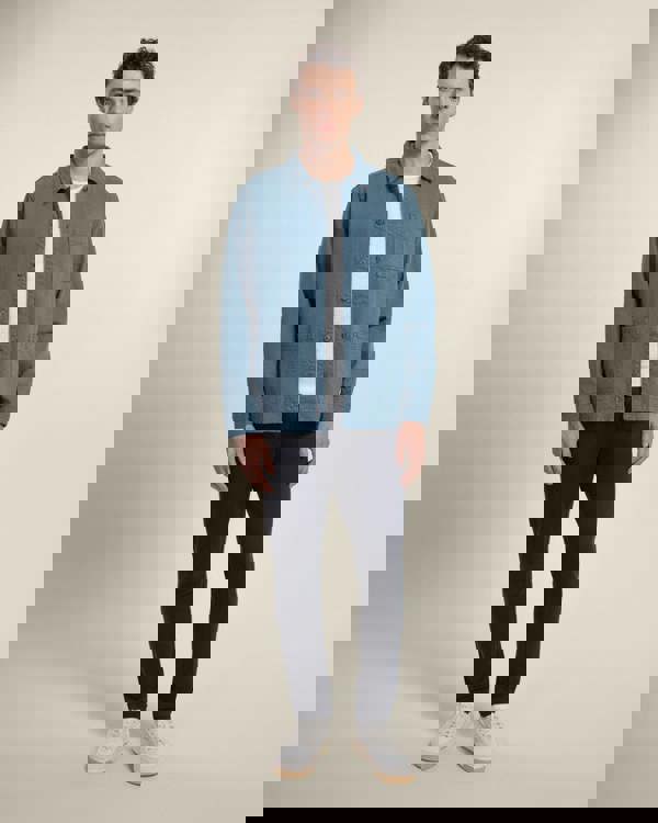 Larsson & Co Pique Interlock Turn Up Jogger