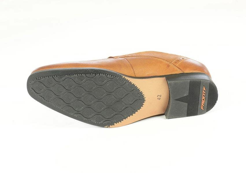 Front London Front Rambla 2 Derby Shoes - Tan