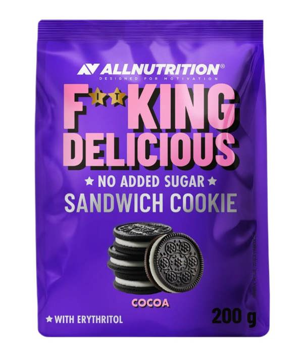 Allnutrition Fitking Delicious Sandwich Cookie, Cocoa - 200g
