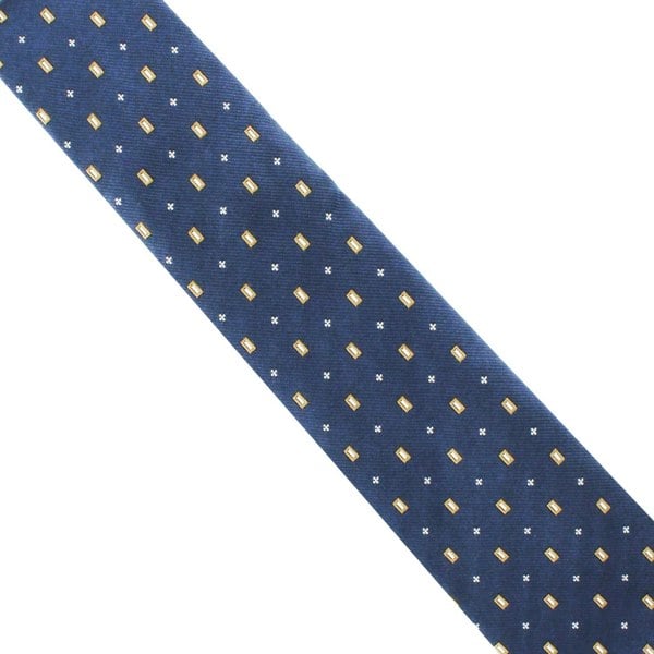 Dunhill luxurious mulberry silk tie in a woven neats pattern