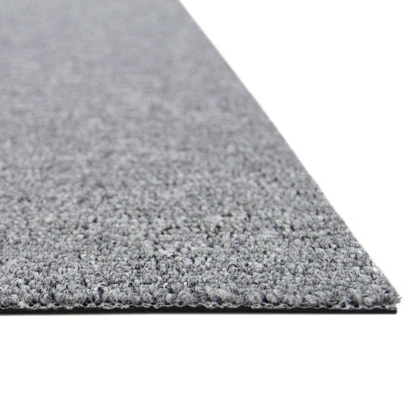 40 x Carpet Tiles 10m2 - Platinum Grey