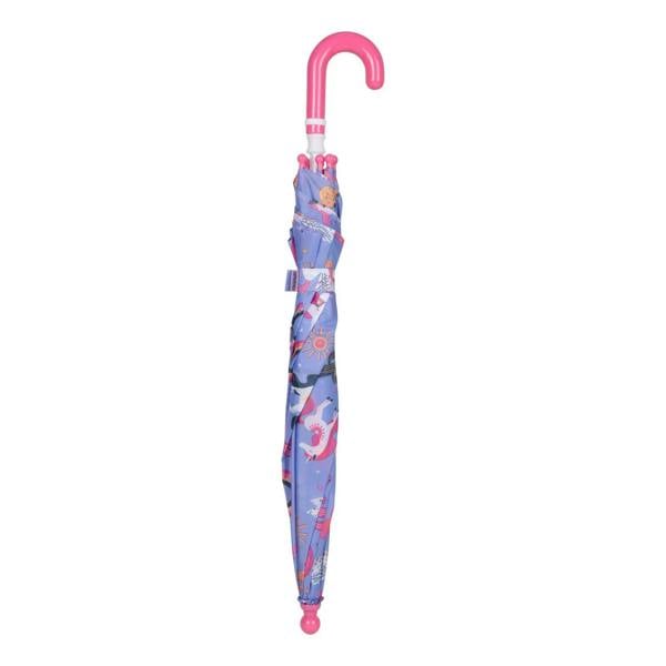 Mountain Warehouse Childrens/Kids Unicorn Folding Umbrella - Lilac - 