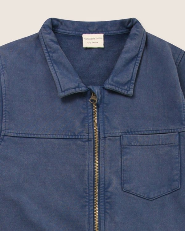 Navy Denim Overalls - image 5