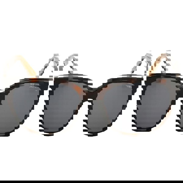 Marc Jacobs Grey Lensed Glitter Havana Brown Sunglasses