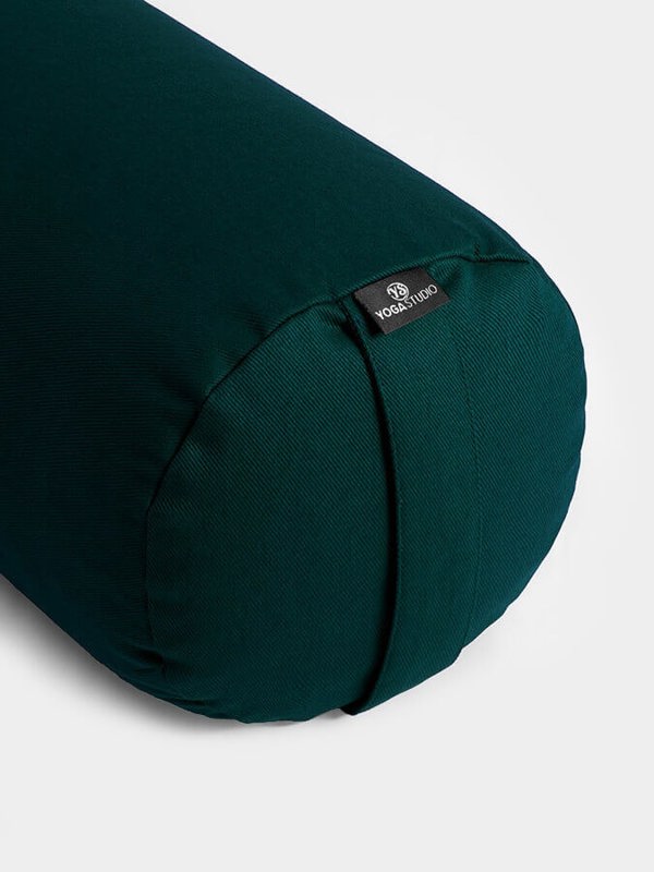 Yoga Studio Organic Cotton Buckwheat Lotus Meditation Bolster Cushion