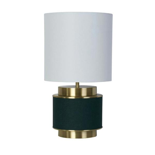 Pagazzi Lighting Marriot Green & Antique Brass Table Lamp