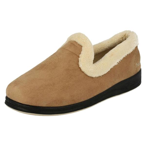 Padders Ladies Padders Wide Fit Slippers Repose