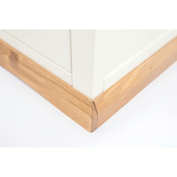 Cabinet Bits Trevi 6 Drawer Chest of Drawers Wood Knob
