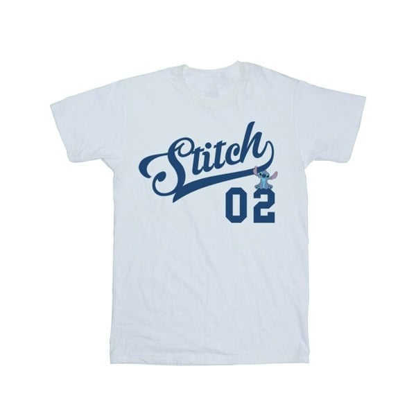 Disney Mens Lilo And Stitch Athletic T-Shirt - White