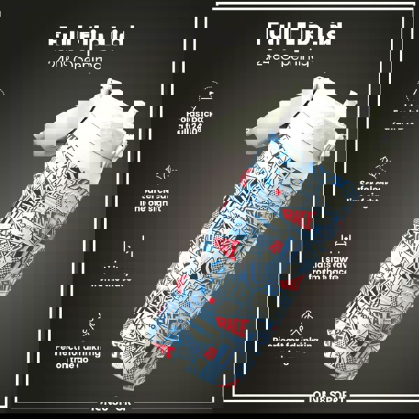 ION8 MotoGP x ION8 Insulated Steel Water Bottle, MotoGP Street, 750ml (24oz)