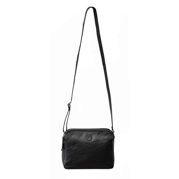PRIMEHIDE Orion Leather Handbag Double Zipper