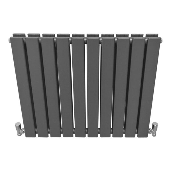 Designer Flat Panel Radiator - Anthracite Grey (600mm x 700mm)