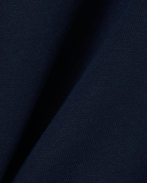 Lacoste Fleece Mens Classic Fit Sweater - Navy Blue 166 | CHO | Designer Mens Crew Neck Sweatshirts