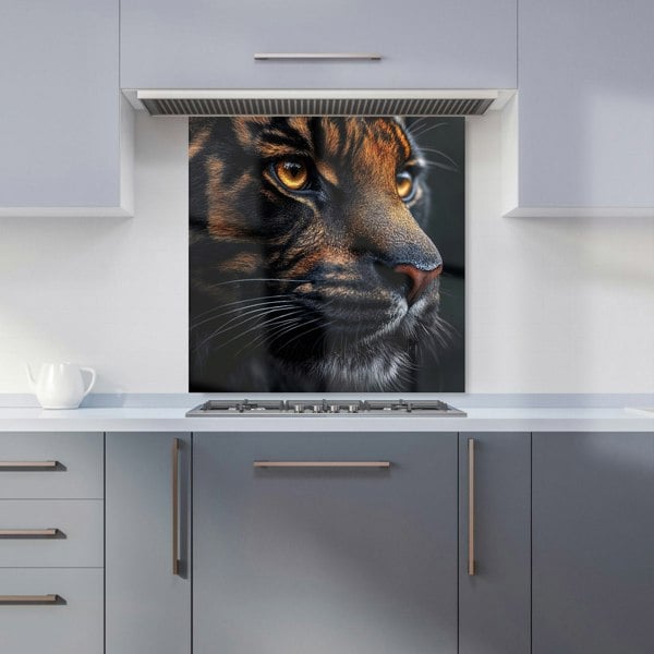 Warren Reed Tiger Glass Kitchen Splashback - 00010