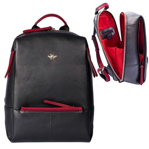 Mala Leather Mason Bee Backpack – Genuine Leather