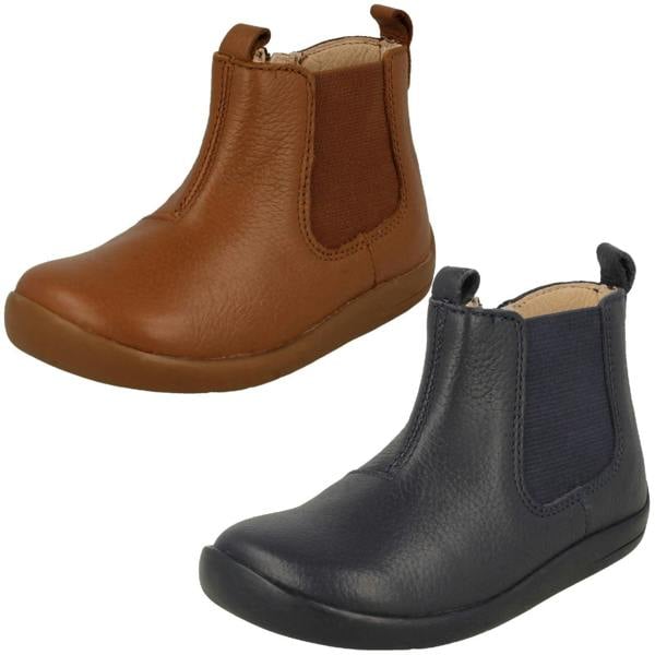 Start-rite Boys Startrite Gusset Detailed Ankle Boots Avenue