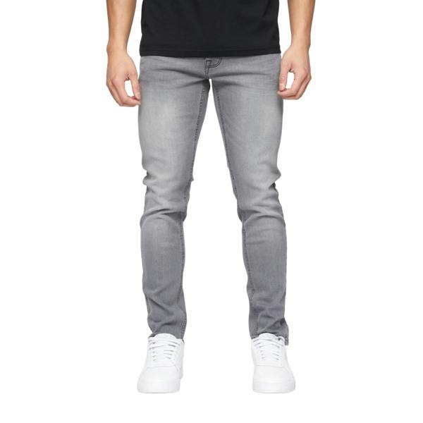 Crosshatch Mens Buraca Slim Jeans - Grey Wash - 