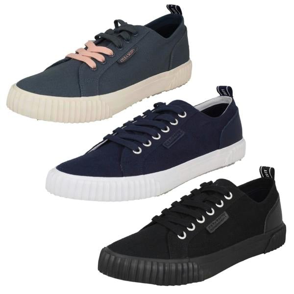 Lyle & Scott Mens Lyle & Scott Lace Up Casual Canvas Mitchell FW1008