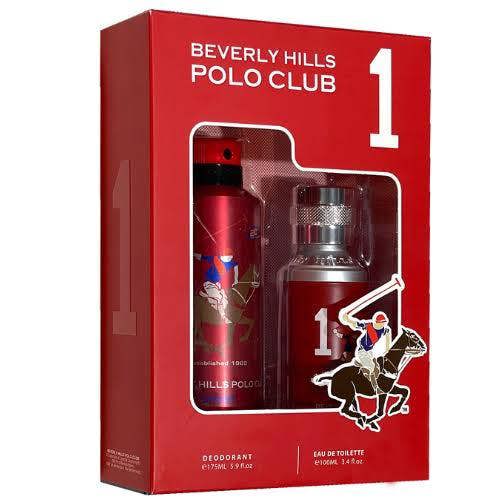Beverly Hills Polo Club Mens Eau de Toilette Gift Set - One 100ml