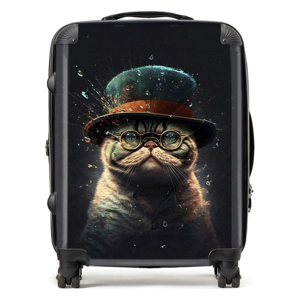 Warren Reed Shorthair Cat Splashart Suitcase