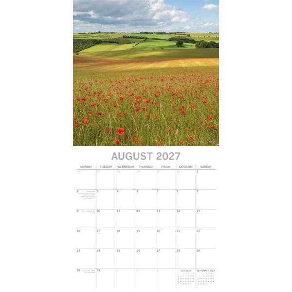 Royal Berkshire Calendar 2027, Wall Calendars, Month To View, Travel, Gift