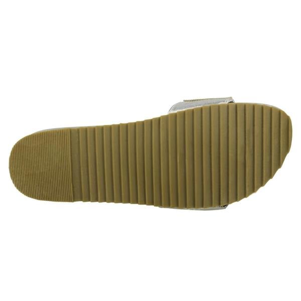 Savannah Ladies Savannah Flat Diamante Vamp Mules