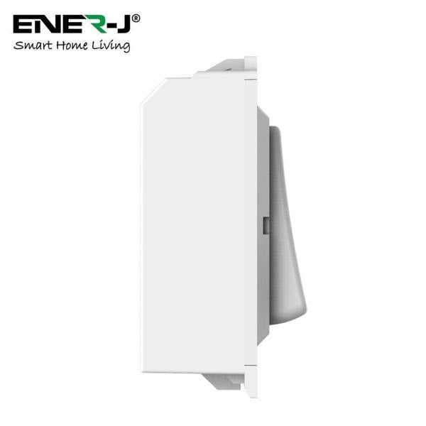 ENER-J 1 Gang Wireless Kinetic Switch Style White Body (ECO Series)