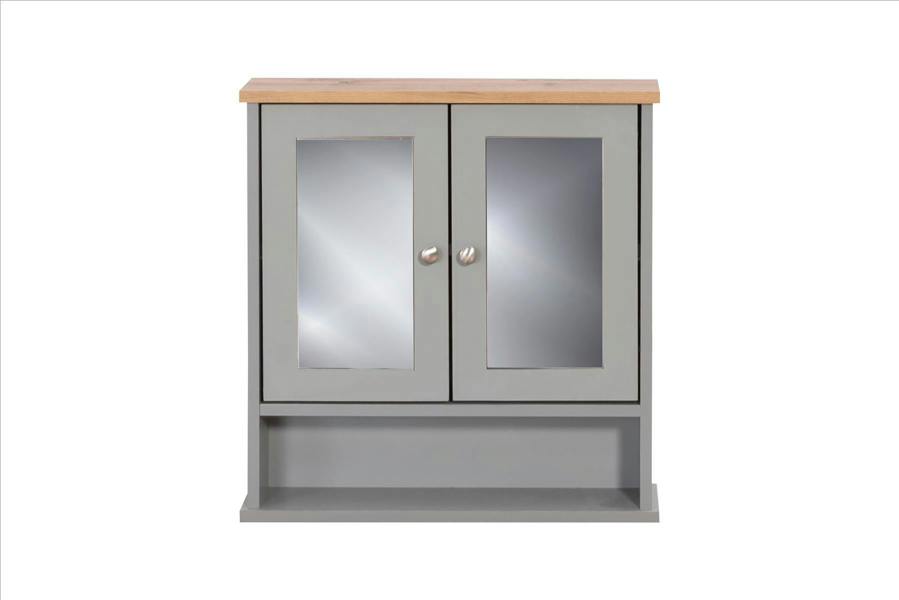 Timber Art Design Modern Mirrored Bathroom Wall Cabinet – Storage Unit