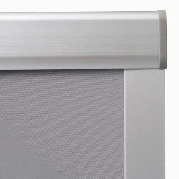 Berkfield Blackout Roller Blind Grey SK08