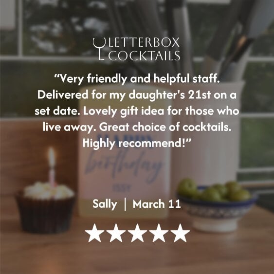 Letterbox Cocktails Whiskey Sour Mini Cocktail – Premium Letterbox Cocktail Gift (100ml)
