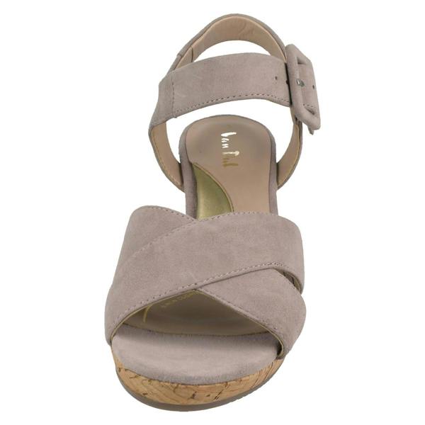 Van Dal Ladies Van-Dal Wedge Sandal Pearl