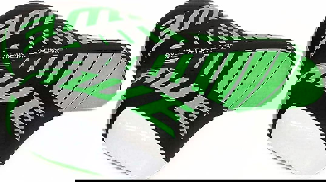 Awe KIDZ Polyurethane Childs Boys/Girls Bike/Bicycle Saddle Green/Black