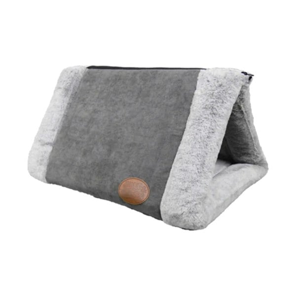 Snug and Cosy Pets Luxury Grey Cat Igloo Bed / Mat