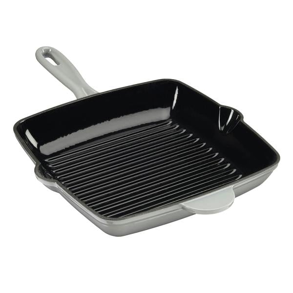 Cooks Professional Cast Iron Skillet Pan | Grey