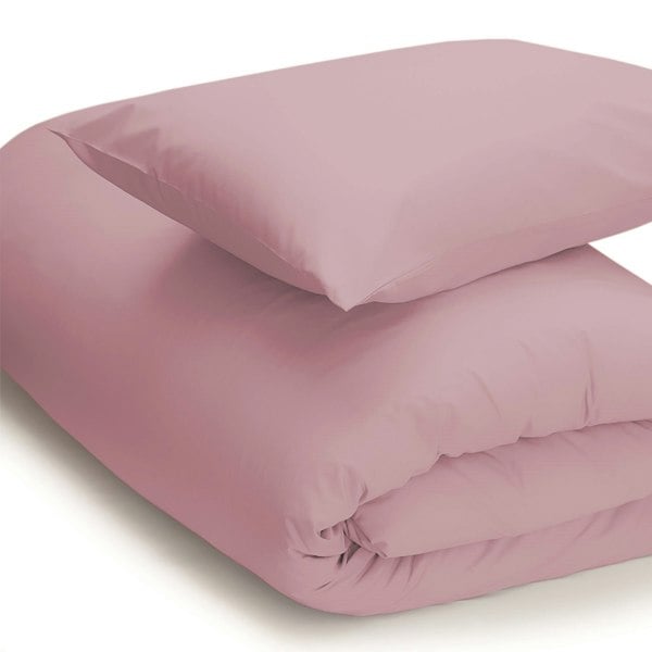 Belledorm Easycare Percale Duvet Cover - Blush