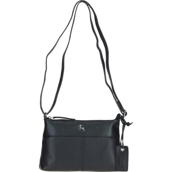'Dublin' Elegant Real Leather Crossbody Bag