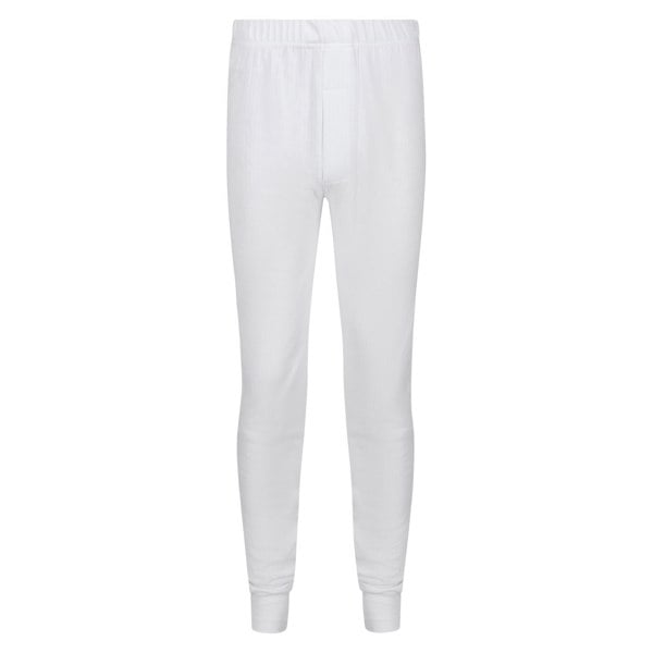 Regatta Mens Thermal Underwear Long Johns - White