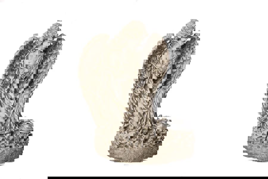 Female Angel Memorial Stone Garden Ornament