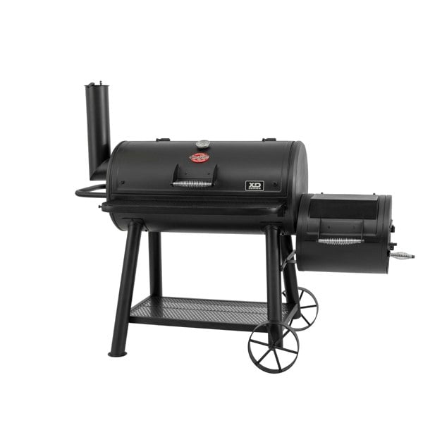 Char-Griller® Grand Champ™ Offset Smoker & Grill - 1200 sq in Heavy-Duty BBQ Smoker