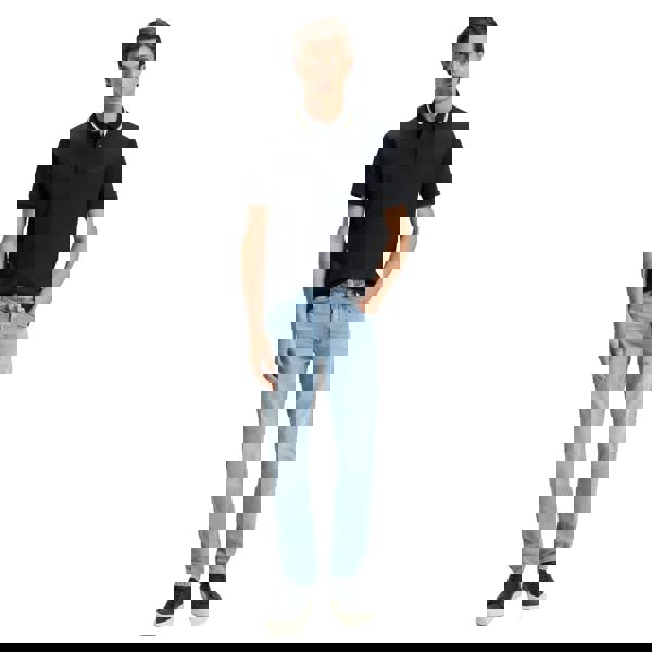 Boss Mens Penrose 38 Polo Shirt - Dark Blue - 