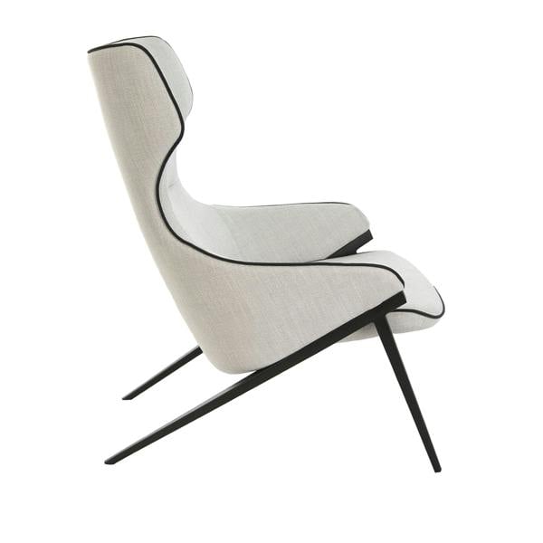 Angel Cerdá Grey Fabric Armchair 5009