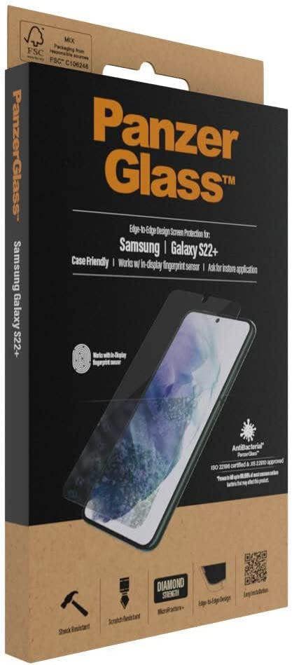PanzerGlass Panzer Glass Screen Protector for Samsung Galaxy S22 Plus Black - 7294